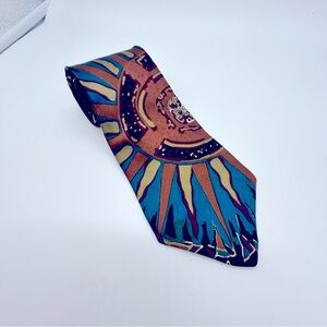 Scenario‎ men’s silk tie.